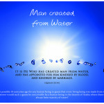 Picture Perfect : Man Created from Water